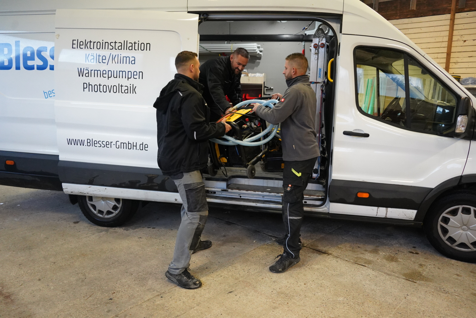 Wärmepumpe Installation